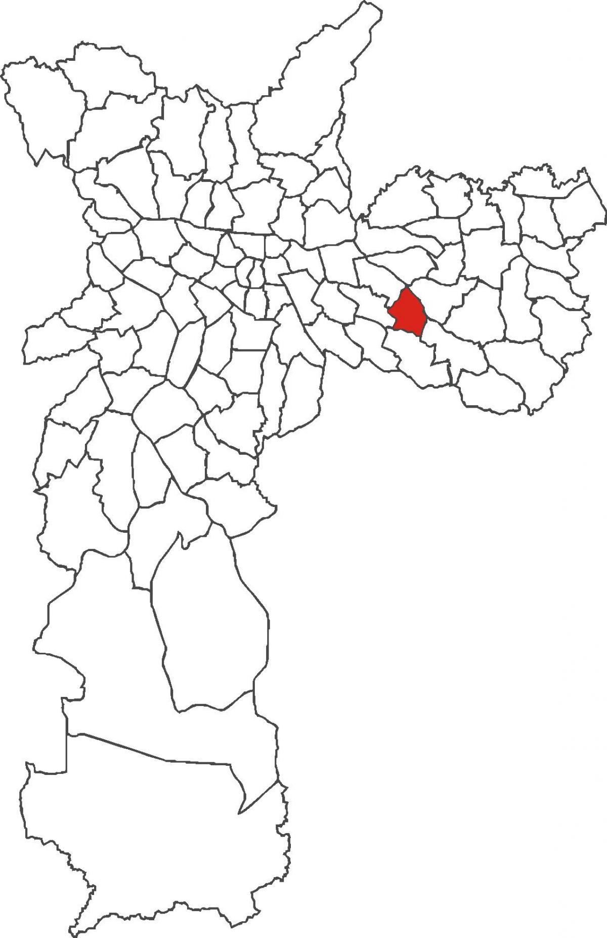 Ramani ya wilaya Aricanduva