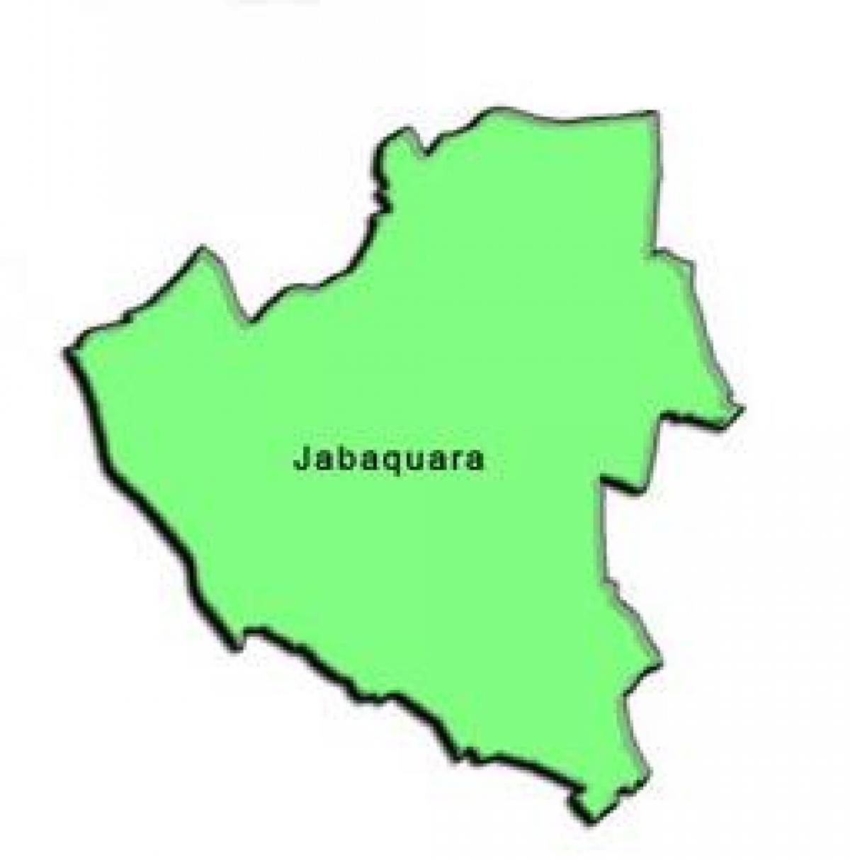 Ramani ya Jabaquara ndogo-mkoa
