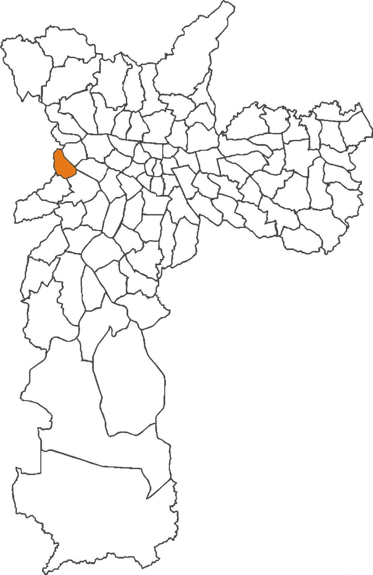 Ramani ya wilaya Jaguaré
