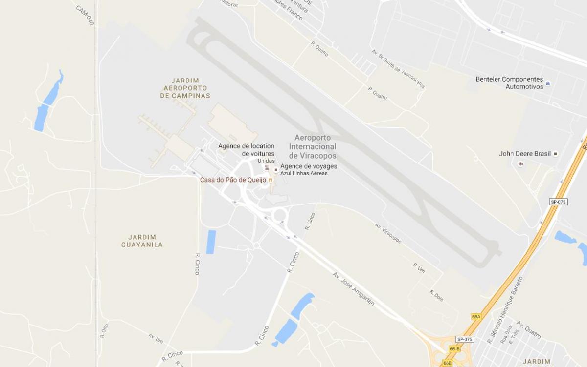 Ramani ya VCP - Campinas airport
