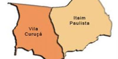 Ramani ya Itaim Paulista - Vila Curuçá ndogo-mkoa