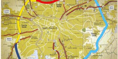 Ramani ya São Paulo beltway