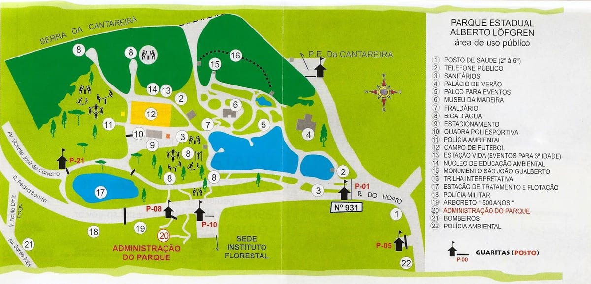 Ramani ya Alberto Löfgren park