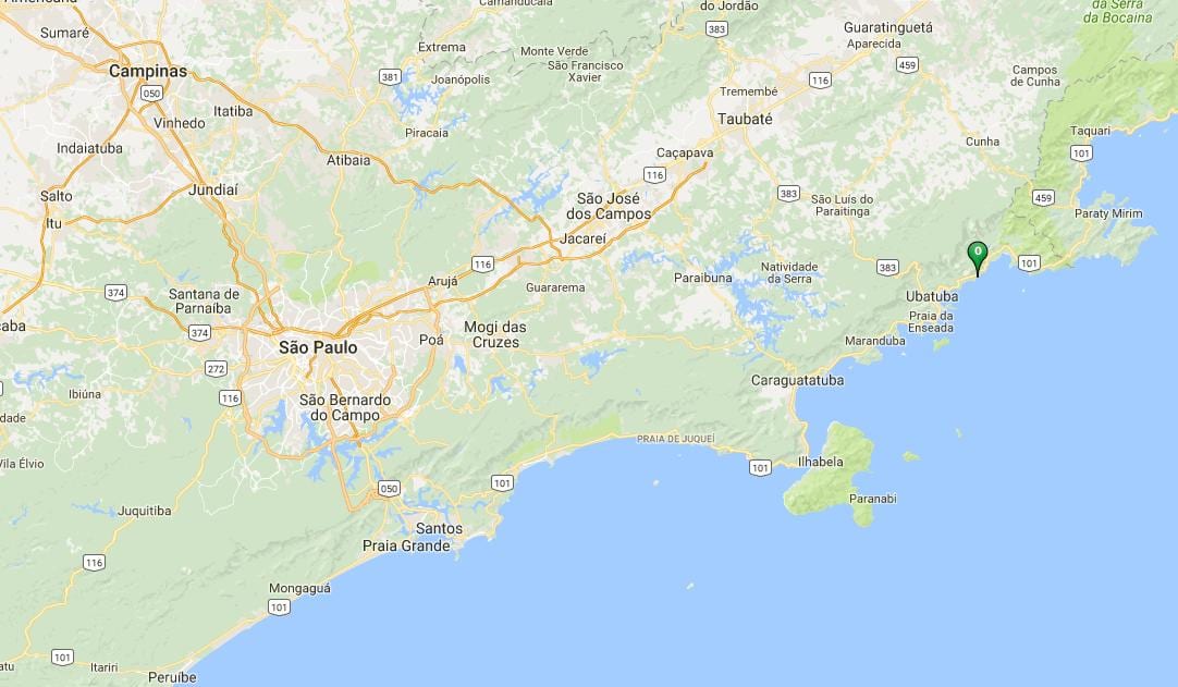 Ramani ya pwani Félix