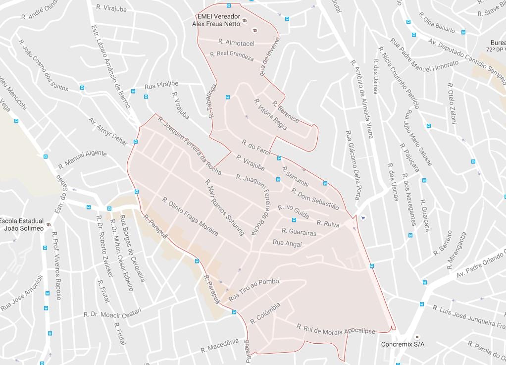 Ramani ya Brasilândia São Paulo
