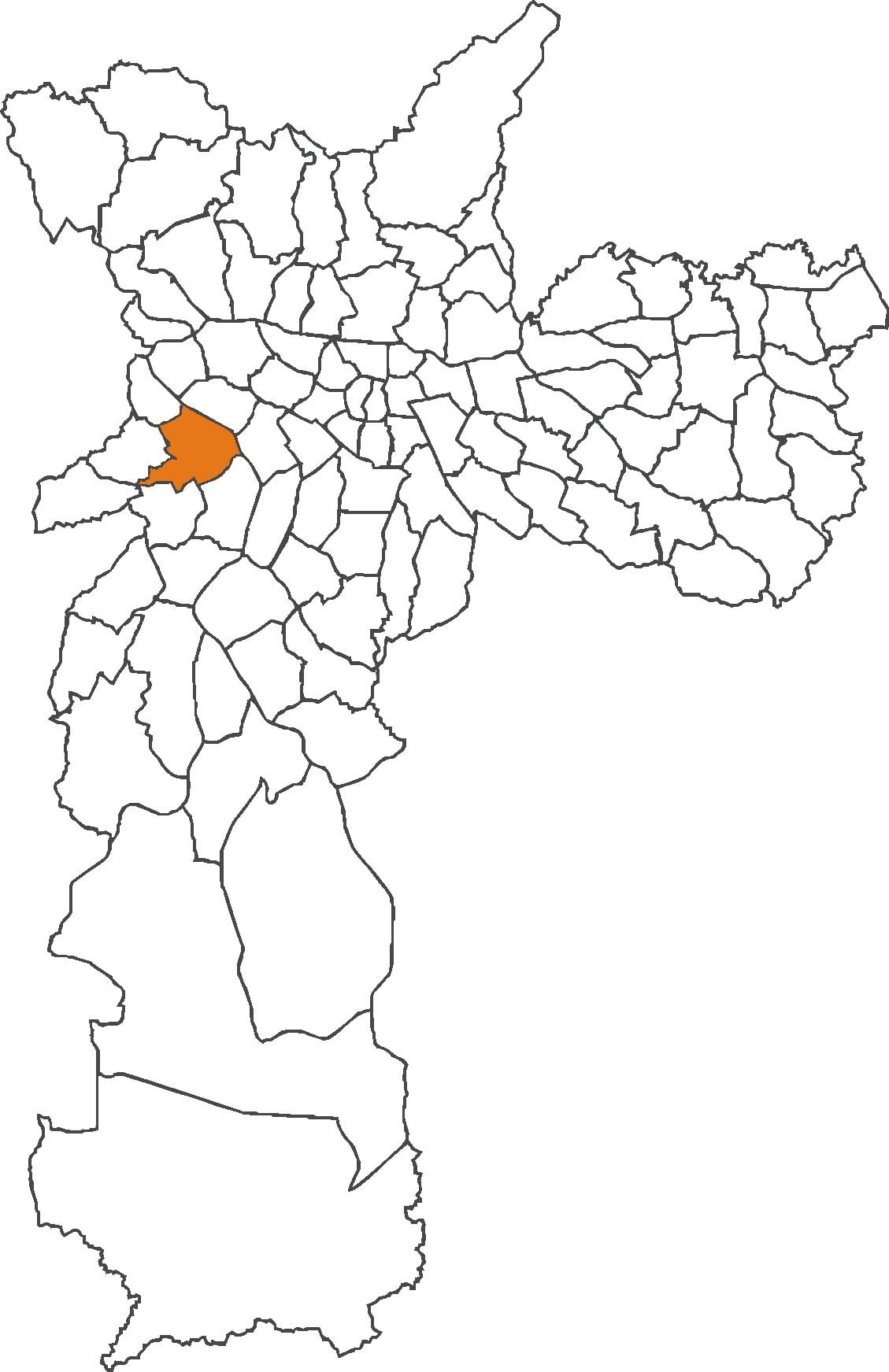 Ramani ya wilaya Butantã