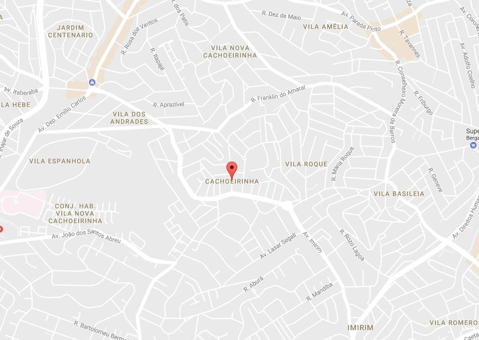 Ramani ya Cachoeirinha São Paulo