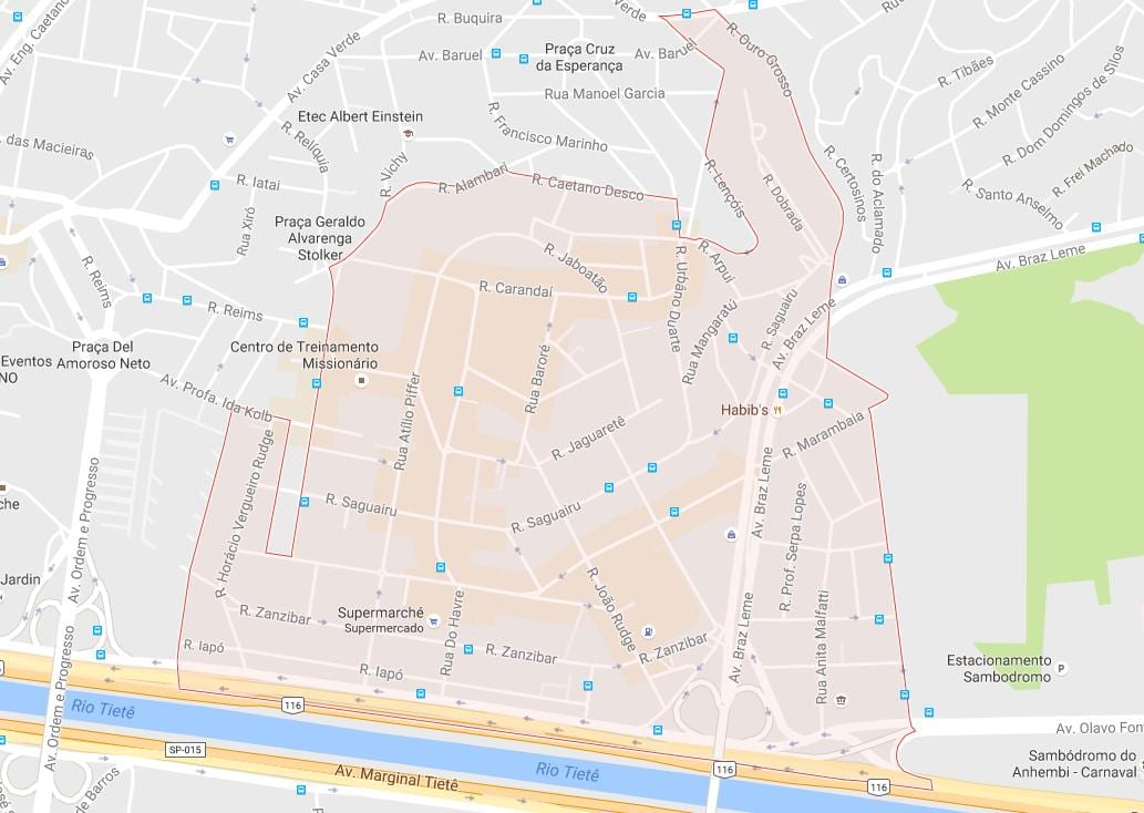Ramani ya Casa Verde São Paulo