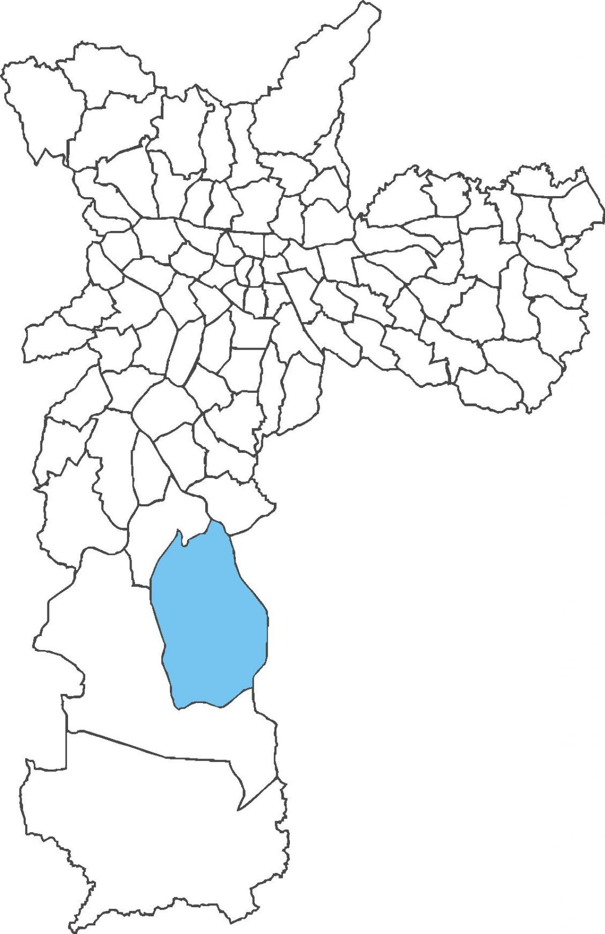 Ramani ya wilaya Grajaú