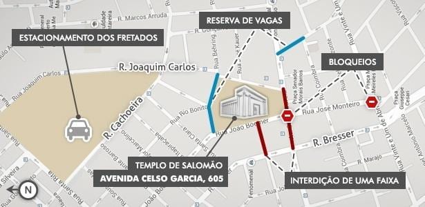 Ramani ya Hekalu la Sulemani São Paulo