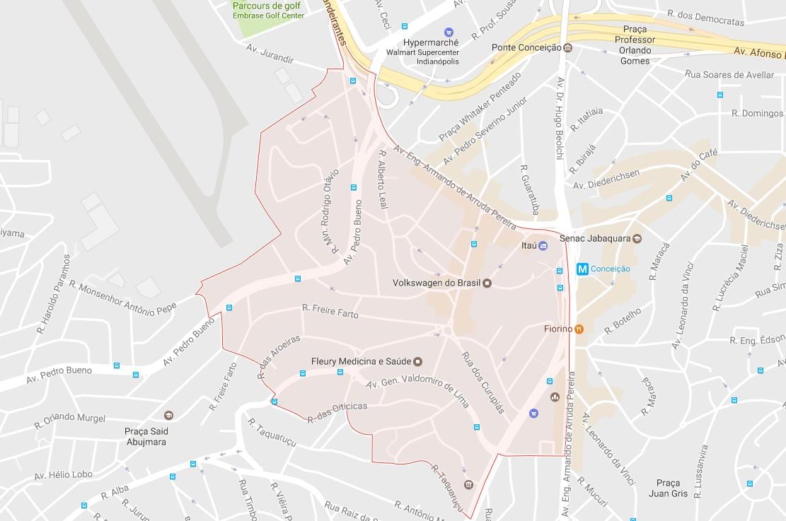 Ramani ya Jabaquara São Paulo