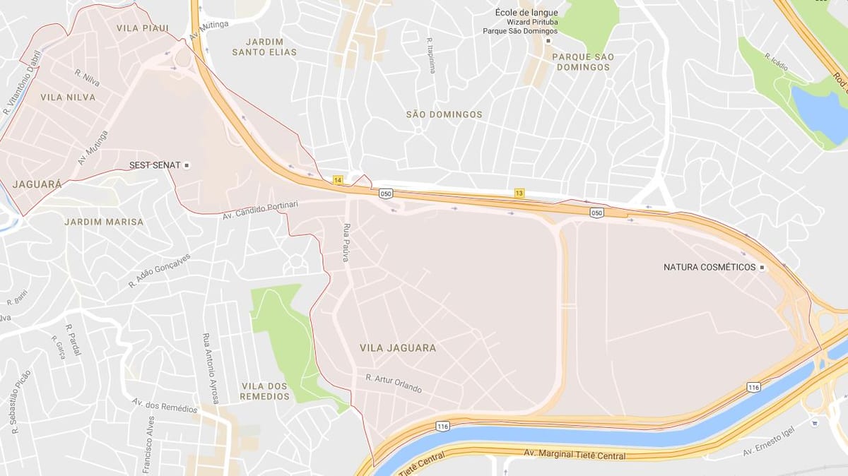 Ramani ya Jaguara São Paulo