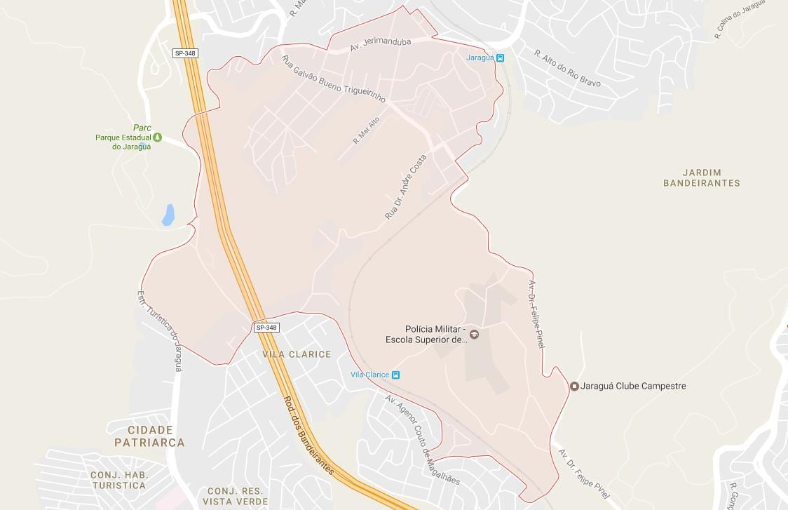 Ramani ya Jaraguá São Paulo