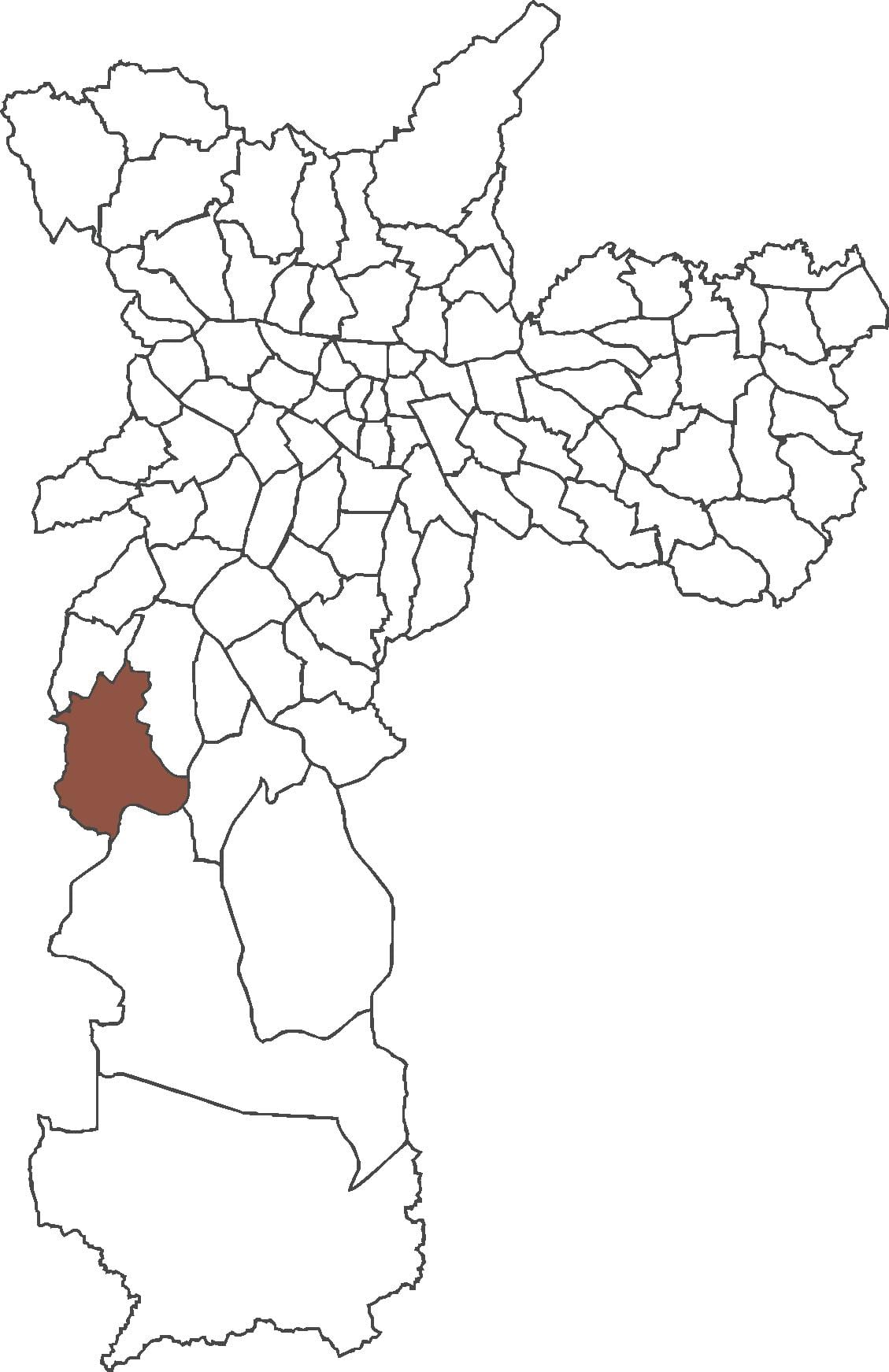 Ramani ya Jardim Ângela wilaya