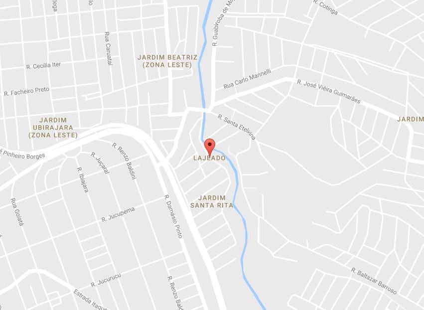 Ramani ya Lajeado São Paulo