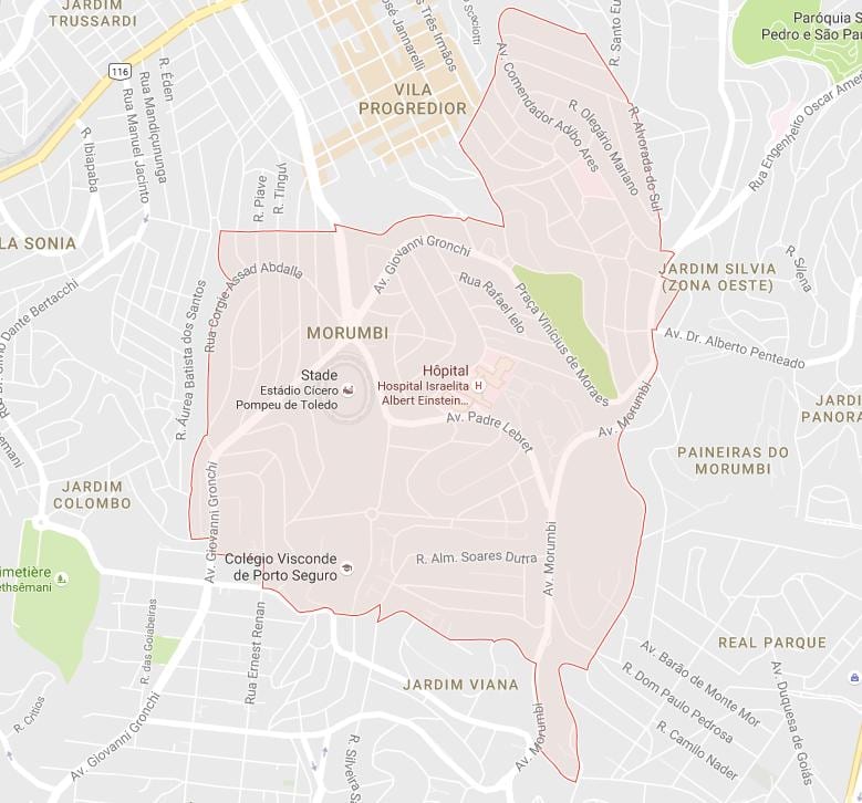 Ramani ya Morumbi São Paulo