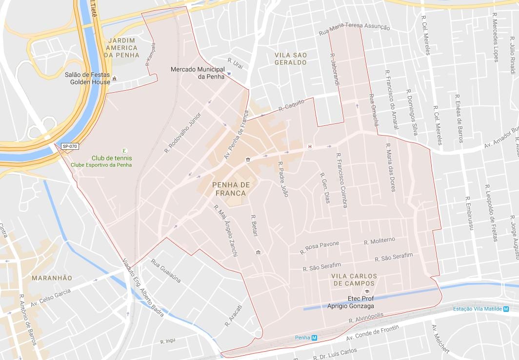 Ramani ya Penha São Paulo
