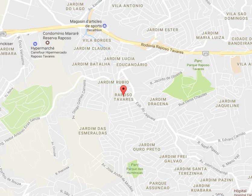 Ramani ya Raposo Tavares São Paulo