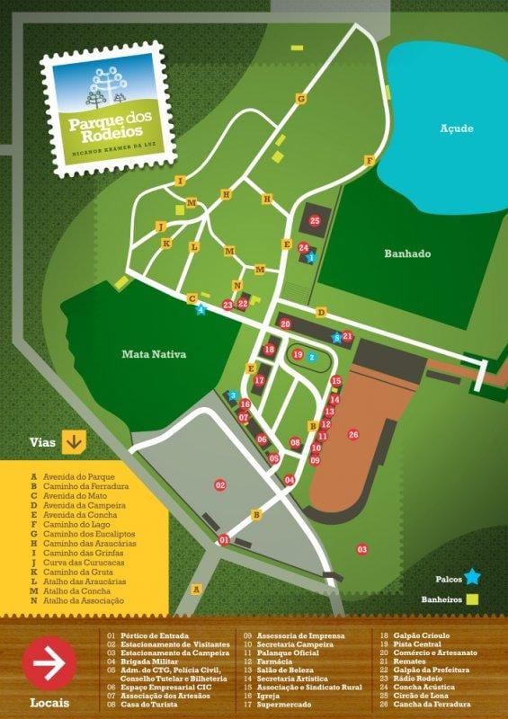 Ramani ya Rodeio São Paulo park