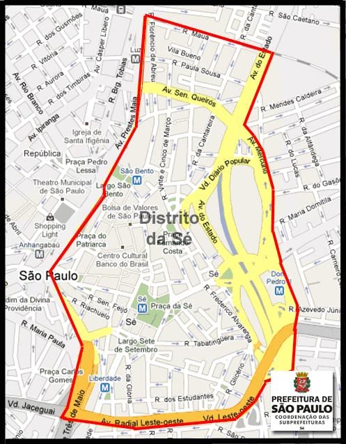 Ramani ya Kujua São Paulo