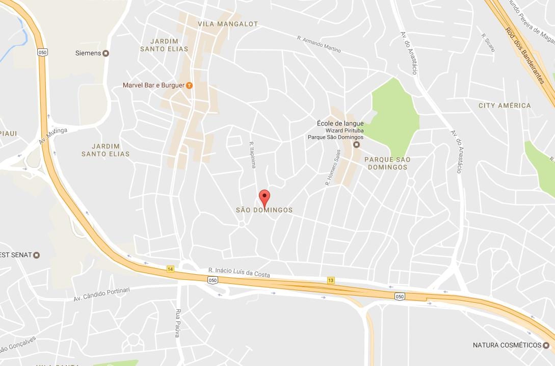 Ramani ya Sao Domingos São Paulo