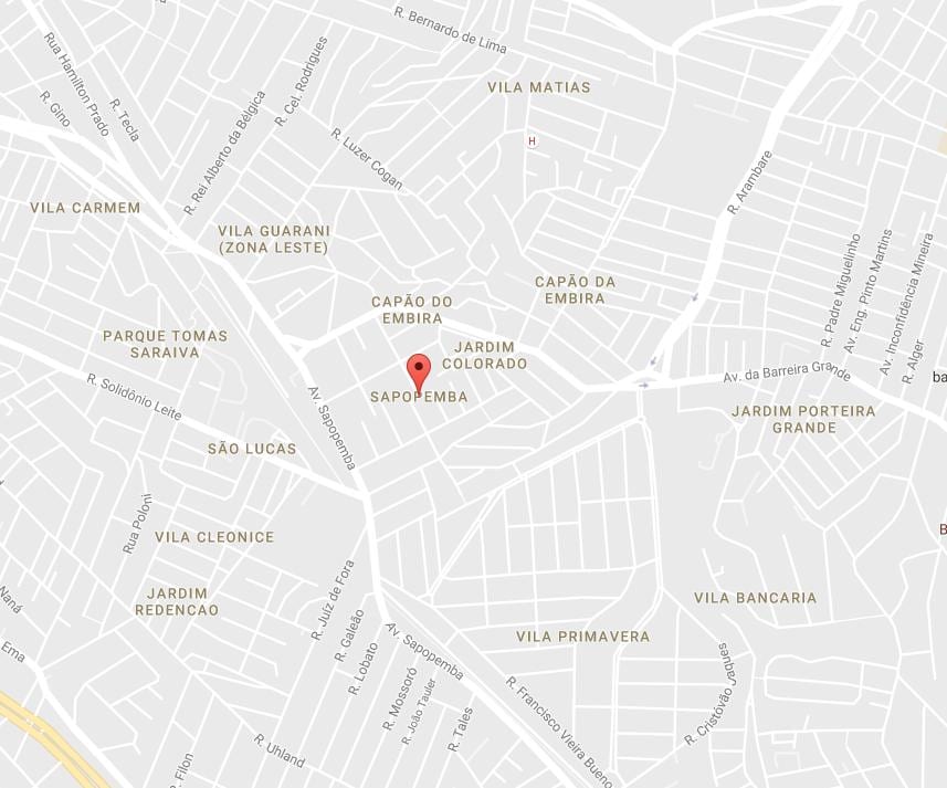 Ramani ya Sapopemba São Paulo