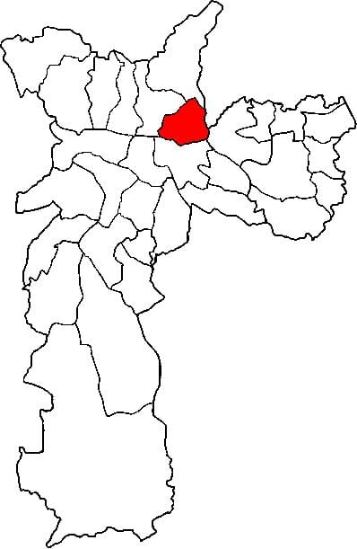 Ramani ya Vila Maria ndogo-mkoa São Paulo