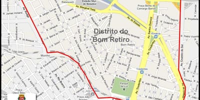 Ramani ya Bom Retiro São Paulo