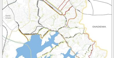 Ramani ya Cidade Ademar São Paulo - Barabara