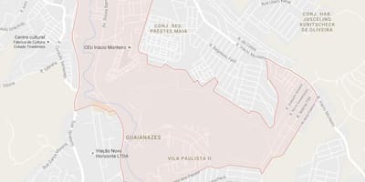 Ramani ya Guaianases São Paulo