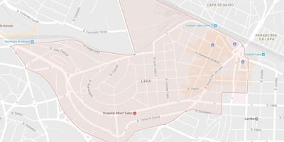 Ramani ya Lapa São Paulo