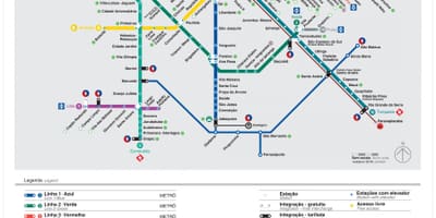Ramani ya São Paulo EMTU