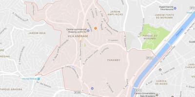 Ramani ya Vila Andrade São Paulo