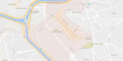 Ramani ya Vila Leopoldina São Paulo
