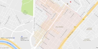 Ramani ya Vila Maria São Paulo