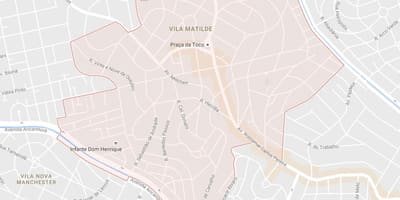 Ramani ya Vila Matilde São Paulo