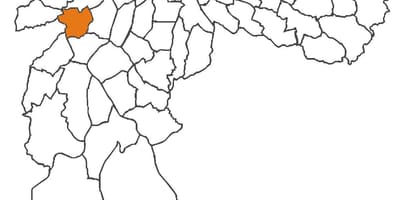 Ramani ya Vila Sônia wilaya